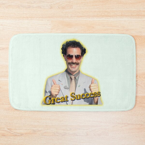 Item preview, Borat Great Success sticker designed and sold by Shores-Store.