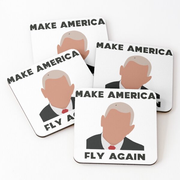 Item preview, Vice President Mike Pence Fly Presidential Debate 2020 Make America Fly Again designed and sold by Sunny Collections.