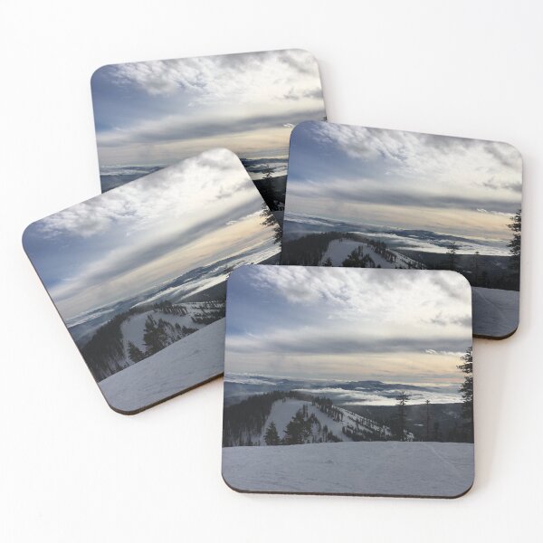 Item preview, Snowy Mountain With Beautiful Sky designed and sold by liftdesign.