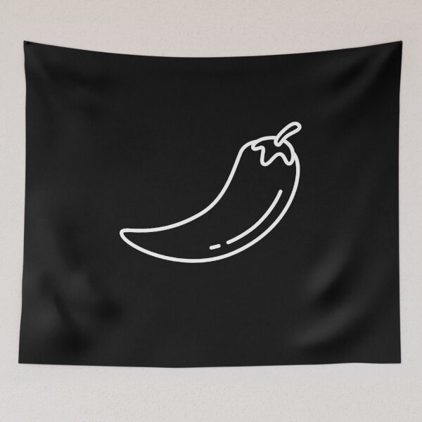 Item preview, Minimalist Chili Pepper designed and sold by pixlpizza.