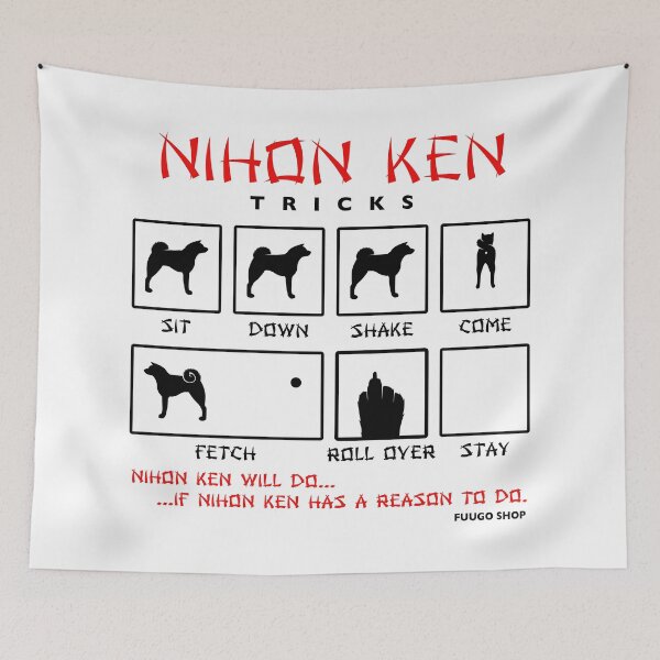 Item preview, Nihon ken tricks middle finger designed and sold by FuugoShop.