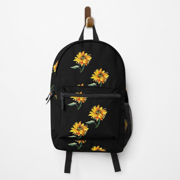 Item preview, three sunflowers on black designed and sold by whitedove457.