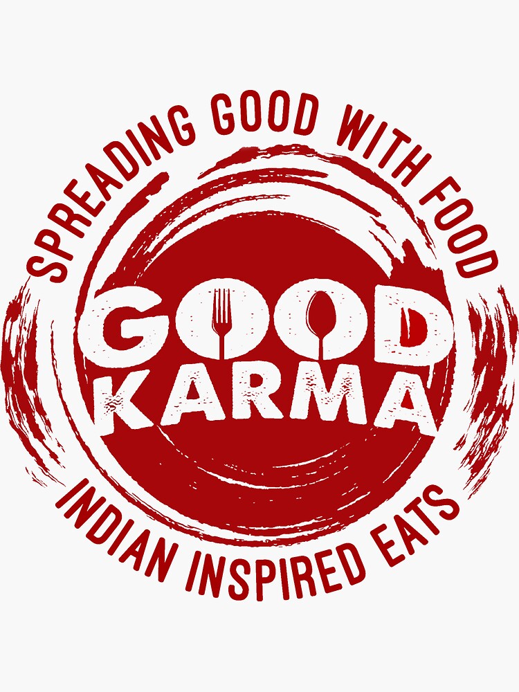 "Good Karma Logo" Sticker for Sale by augoodkarma Redbubble