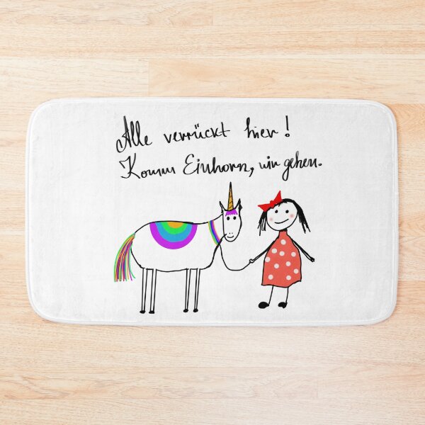 Artikelvorschau, Alle verwirren hier! Komm Einhorn, wir gehen. entworfen und verkauft von infleims.