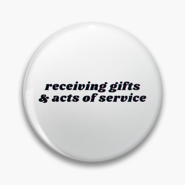 Item preview, receiving gifts & acts of service designed and sold by STUDIOmilk.
