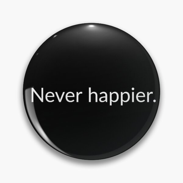 Item preview, Never Happier Mask designed and sold by Ph ate.