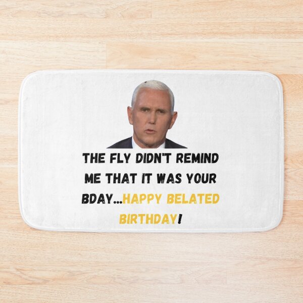 Item preview, HAPPY BELATED BIRTHDAY FROM FLY AND I designed and sold by LiveAndGlow.