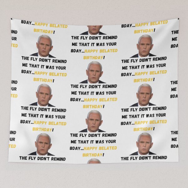 Item preview, HAPPY BELATED BIRTHDAY FROM FLY AND I designed and sold by LiveAndGlow.