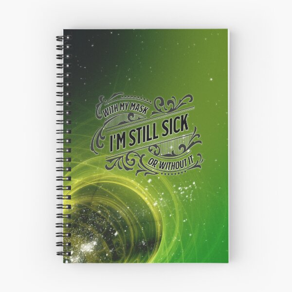 Item preview, Emerald Nebula, Mask, Still Sick designed and sold by PrettySickArt.