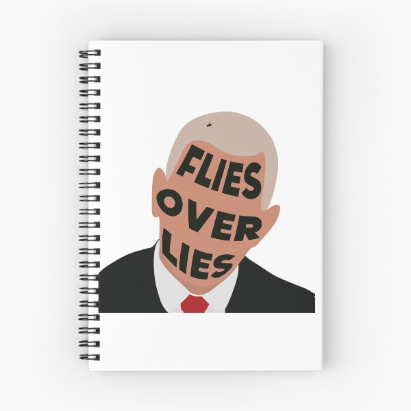 Item preview, Vice President Mike Pence Fly Presidential Debate 2020 Flies Over Lies designed and sold by Sunny Collections.