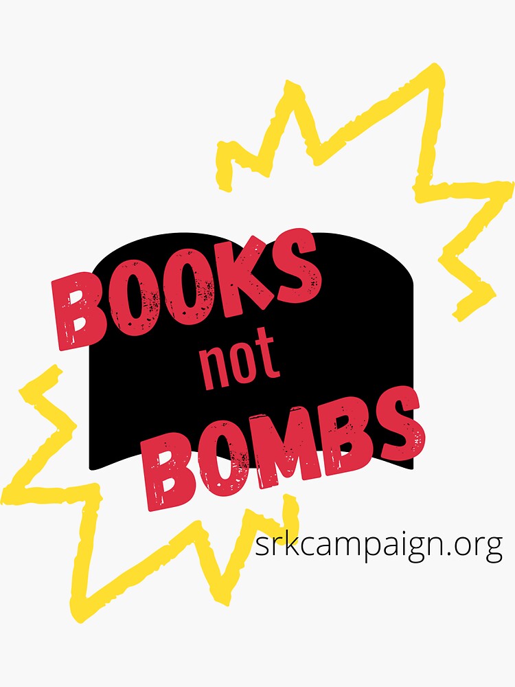 Books Not Bombs | Stop Recruiting Kids by JPOutiffters