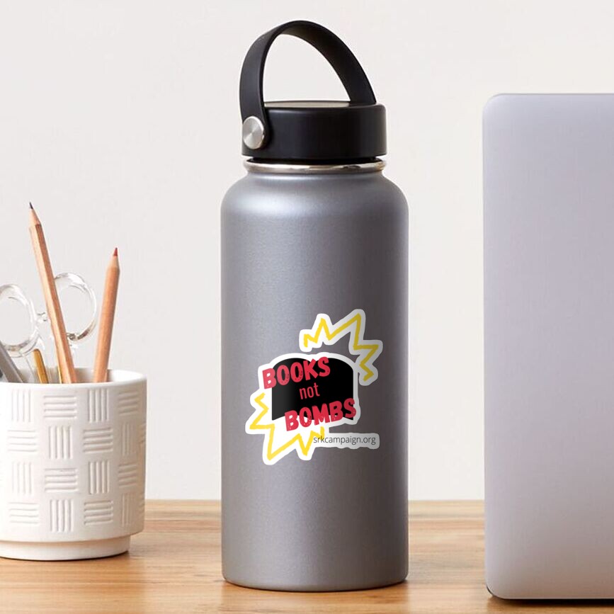 Books Not Bombs | Stop Recruiting Kids Sticker