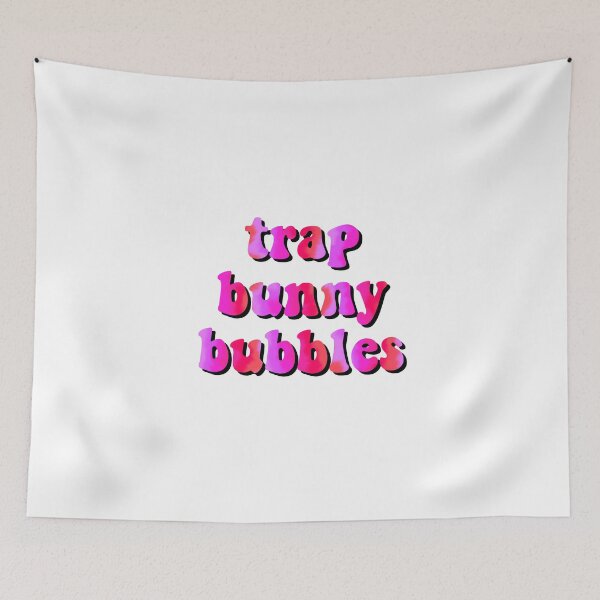 Item preview, trap bunny bubble designed and sold by wordswithfonts.