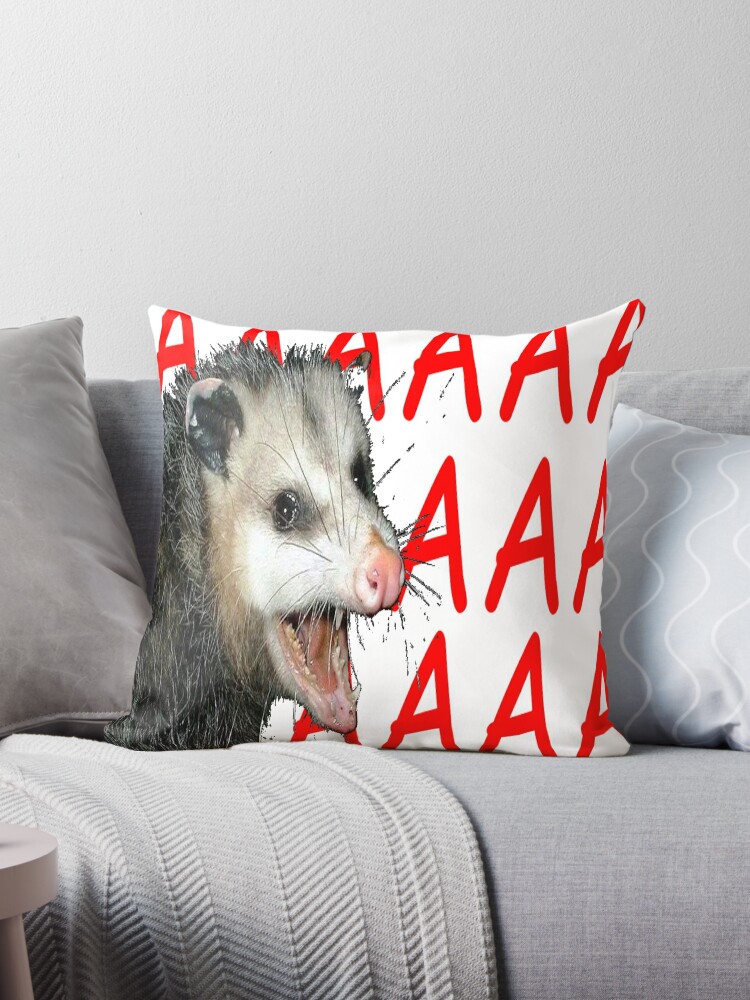 Webkinz possum law firm | Throw Pillow