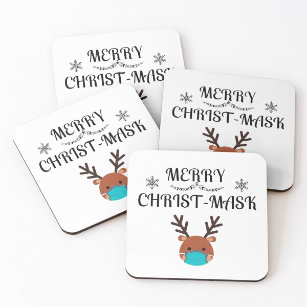 Item preview, Merry Christmask Quarantine  reindeer designed and sold by NickDsigns.
