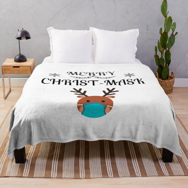 Item preview, Merry Christmask Quarantine reindeer designed and sold by NickDsigns.