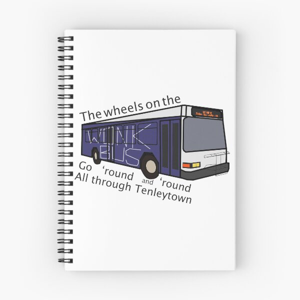Item preview, Wheels on the Wonk Bus designed and sold by Lily K. Donaldson.