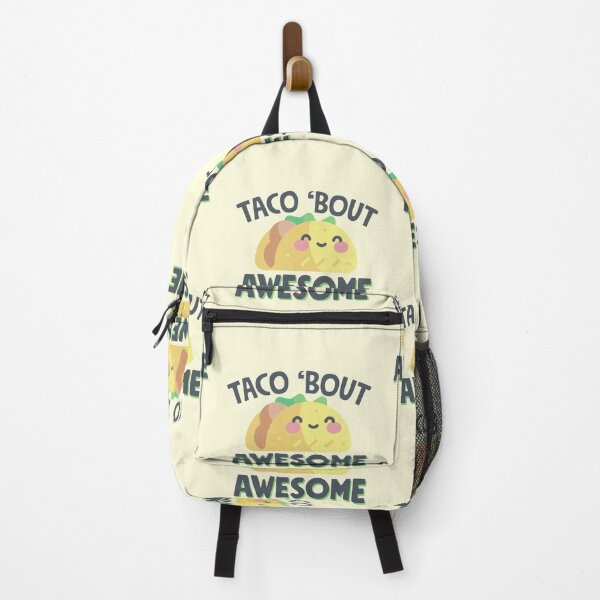 Item preview, Taco 'bout Awesome Mexican Food Pun Joke Cute designed and sold by thefrshmachine.