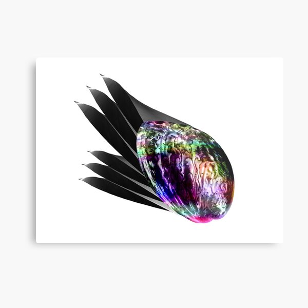 Fold Metal Print