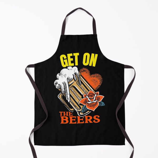 Item preview, Get On the Beers - (Pint of Beer, Love Heart and a Rose) designed and sold by Rcasadesign.