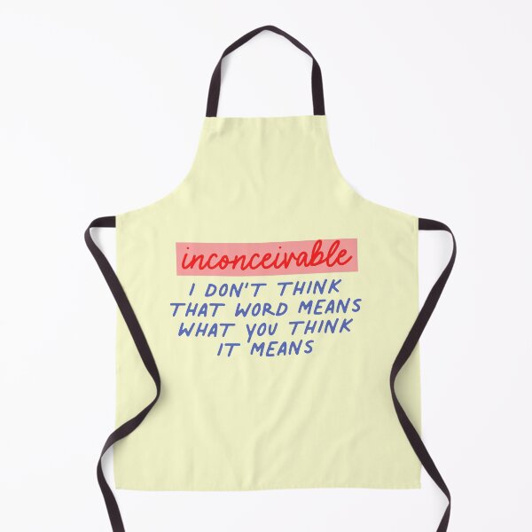 Item preview, Inconceivable Funny Quote Colorful designed and sold by thefrshmachine.