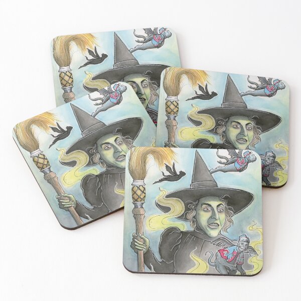 Item preview, Wicked Witch of the West with her Flying Monkeys designed and sold by astraldream.