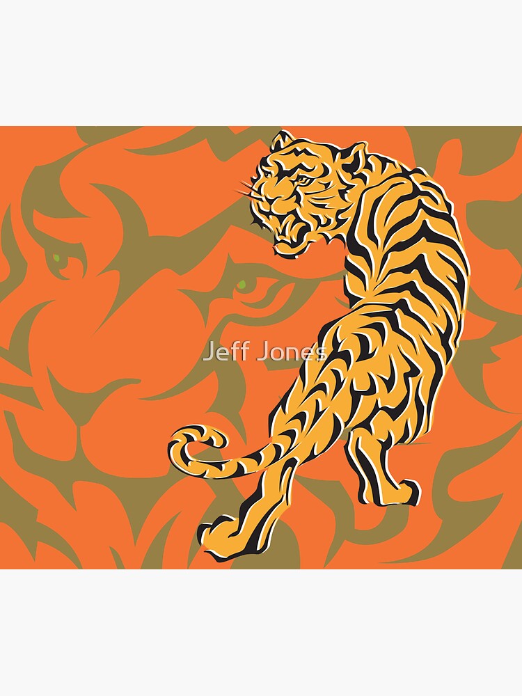 Tiger King of the Jungle by jeff-jones
