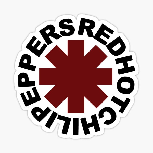 Logo des Red Hot Chili Peppers Sticker