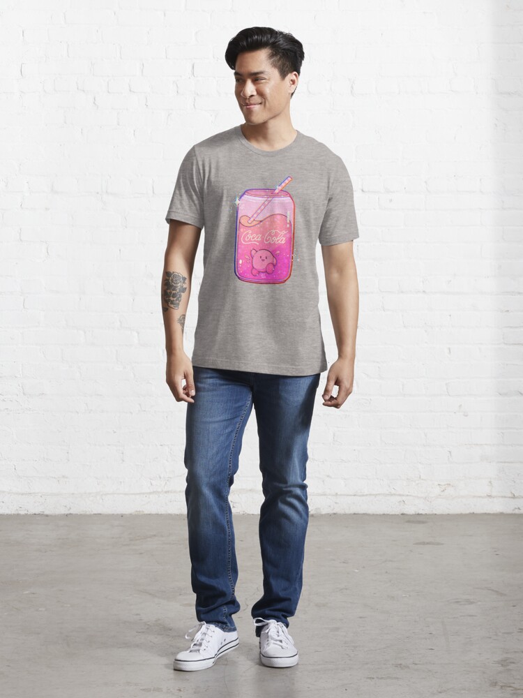 Pink soda t shirt top