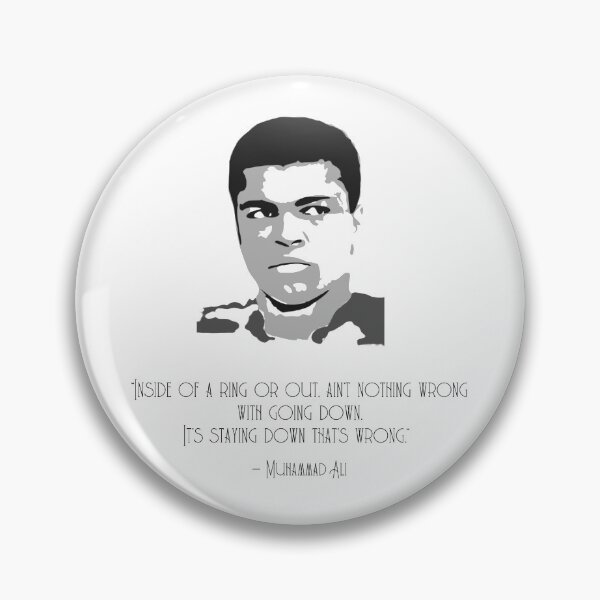 Artikelvorschau, Muhammad Ali Zitat Es bleibt unten, das ist falsch entworfen und verkauft von CreativeEmpires.