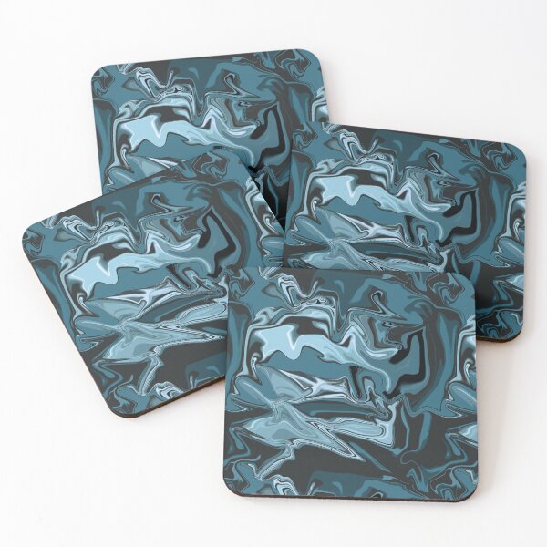 Item preview, Distortion blue tones designed and sold by tada-leipzig.