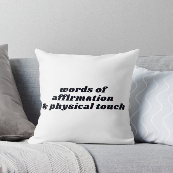 Item preview, words of affirmation & physical touch designed and sold by STUDIOmilk.