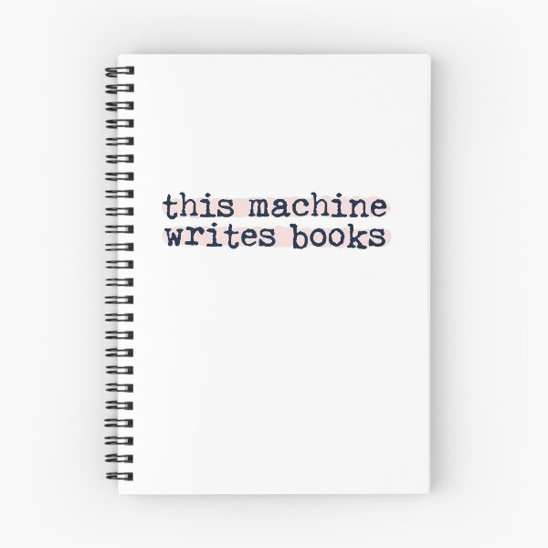 Item preview, This Machine Writes Books Writer Joke designed and sold by thefrshmachine.