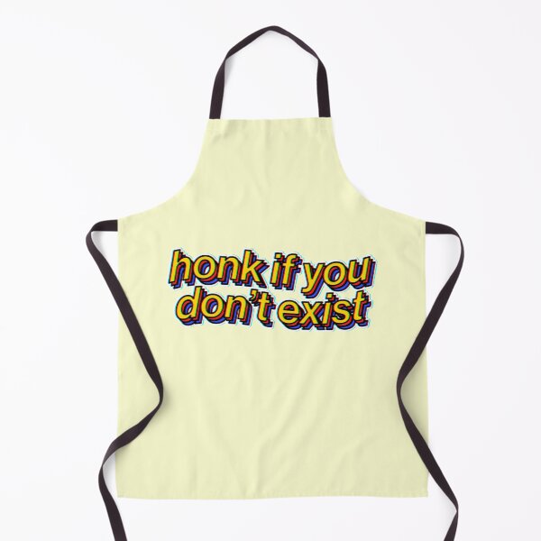 Item preview, Honk If You Don't Exist Joke Trippy Car Joke designed and sold by thefrshmachine.