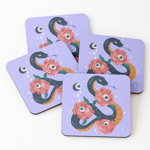 Item preview, Snake creepy eyes designed and sold by Sofia-ilustrada.