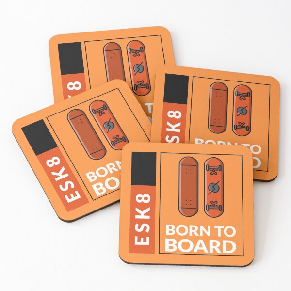 Item preview, ESK8 - Born to Board designed and sold by SilverFoxStore.