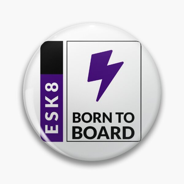 Item preview, ESK8 - Born to Board designed and sold by SilverFoxStore.