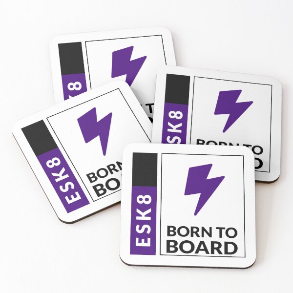 Item preview, ESK8 - Born to Board designed and sold by SilverFoxStore.