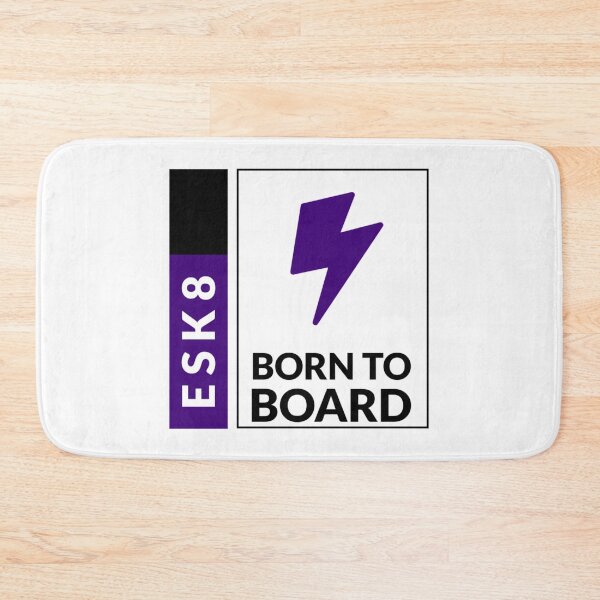 Item preview, ESK8 - Born to Board designed and sold by SilverFoxStore.