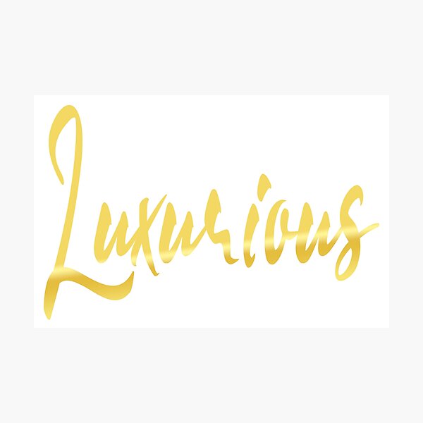 Item preview, Luxurious, © DAM Creative designed and sold by DAM Creative ⭐⭐⭐⭐⭐.