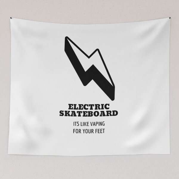 Item preview, Electric Skateboard - Vaping for your feet.  designed and sold by SilverFoxStore.