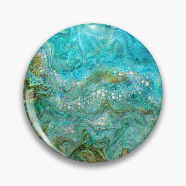Artikelvorschau, Alcohol Ink Digital Painting Wasserwellen Strand entworfen und verkauft von wasootch.