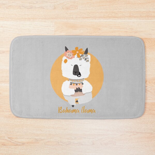 Item preview, Bahama Llama Yoga - Llama Yoga designed and sold by Kaos Urbanwear.