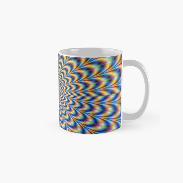 Optical illusion trip, optical art Classic Mug