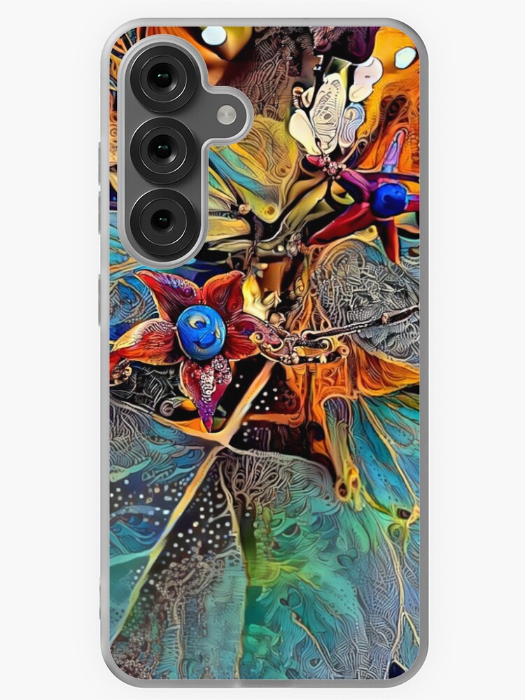 Thumbnail 1 of 4, Samsung Galaxy Phone Case, Extraterrestrial Plants designed and sold by ApeMods.