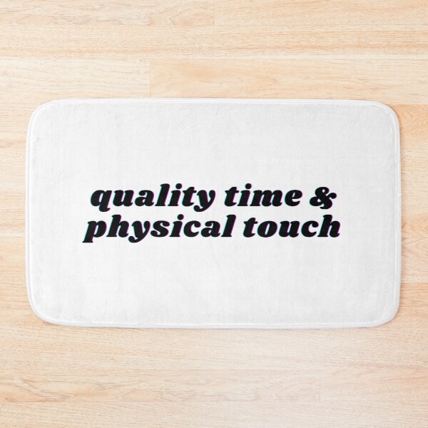 Item preview, quality time & physical touch designed and sold by STUDIOmilk.