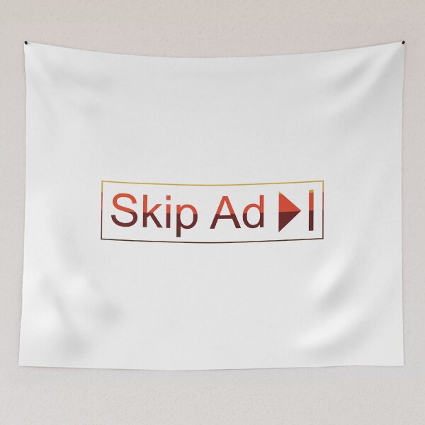 Item preview, Funny Skip Ad designed and sold by Marstore.