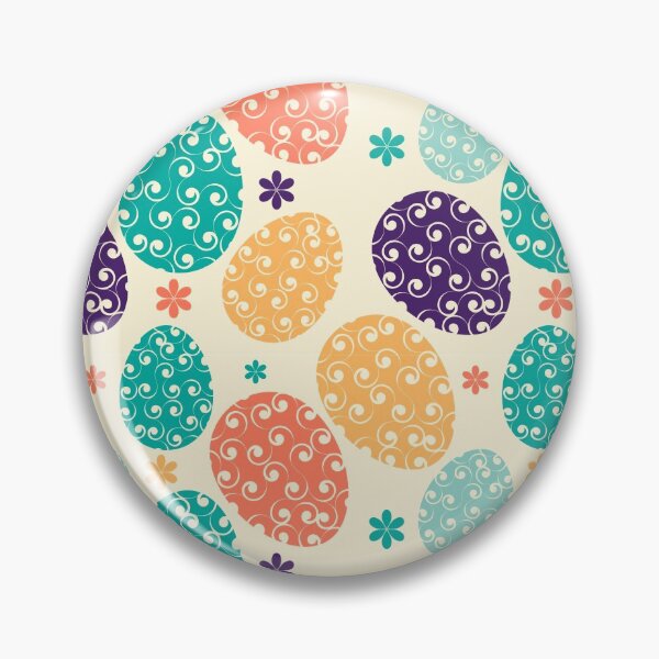 Item preview, Colorful Easter Eggs pattern designed and sold by RaionKeiji.