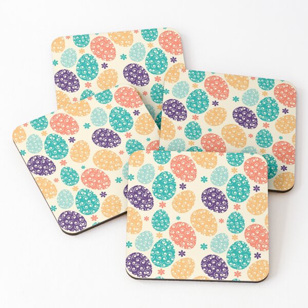 Item preview, Colorful Easter Eggs pattern designed and sold by RaionKeiji.