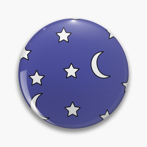 Item preview, Moon and Stars Pattern designed and sold by FandomTrading.